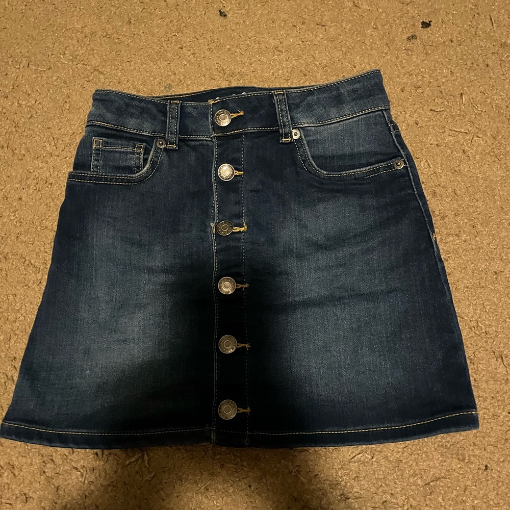Cat & Jack Blue A-Line Mini Skirt